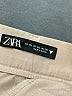 Zara Solid Tan Casual Pants Size XXL - photo 4