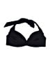 H&M 100% Recycled Polyester Solid Black Swimsuit Top Size 6 - photo 1