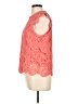 Ellen Tracy 100% Polyester Orange Sleeveless Blouse Size L - photo 5