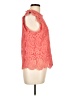 Ellen Tracy 100% Polyester Orange Sleeveless Blouse Size L - photo 4