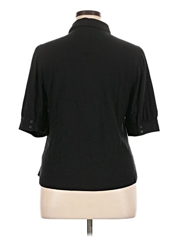 Gap 3/4 Sleeve Button-Down Shirt (view 2)