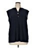 Anne Klein Blue Sleeveless Blouse Size 1X - photo 1