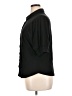 Gap Solid Black 3/4 Sleeve Button-Down Shirt Size XL - photo 5
