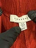 Topshop Chevron-herringbone Red Casual Pants Size 8 - photo 7