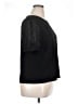 CeCe Black Short Sleeve Top Size XL - photo 4