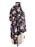 Badgley Mischka 100% Polyester Floral Green Long Sleeve Blouse Size M - photo 4