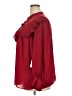 ELOQUII 100% Polyester Burgundy Long Sleeve Blouse Size 22 Plus - photo 5