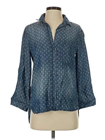Cloth & Stone 3/4 Sleeve Button-Down Shirt (view 1)