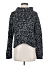 Eileen Fisher Tweed Black Turtleneck Sweater Size S - photo 1