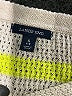 Lands' End Color Block Ivory Pullover Sweater Size S - photo 7
