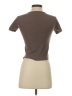 Zara Brown Short Sleeve Top Size S - photo 2