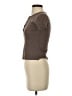 Zara Brown Short Sleeve Top Size S - photo 5