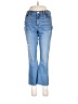 a.n.a. A New Approach Hearts Blue Jeans Size 10 - photo 1