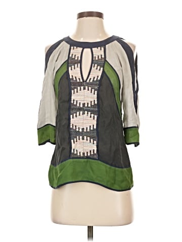 BCBGMAXAZRIA 3/4 Sleeve Blouse (view 1)