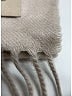 Burberry 100% Cashmere Ivory scarf One size - photo 6