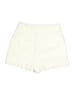 Express Solid Ivory Shorts Size 4 - photo 2
