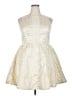 Xhilaration Metallic Ivory Cocktail Dress Size XXL - photo 1