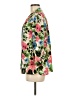 Investments 100% Polyester Floral Ivory 3/4 Sleeve Blouse Size M - photo 5