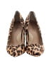 Banana Republic Animal Print Brown Heels Size 7 - photo 2