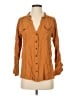 Sundance 100% Viscose Brown Long Sleeve Blouse Size S - photo 1