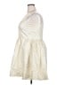 Xhilaration Metallic Ivory Cocktail Dress Size XXL - photo 5