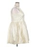 Xhilaration Metallic Ivory Cocktail Dress Size XXL - photo 4