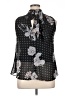Sioni 100% Polyester Black Sleeveless Blouse Size XL - photo 2