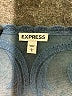 Express 100% Nylon Black 3/4 Sleeve Top Size L - photo 7