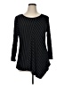 Spense Black Long Sleeve Top Size XL - photo 1