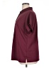 Lands' End 100% Polyester Burgundy Short Sleeve Blouse Size 1X - photo 5