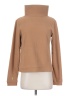 Dudley Stephens 100% Polyester Tan Turtleneck Sweater Size S - photo 1