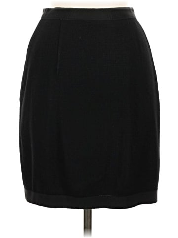 Moschino Cheap And Chic Zip Front Pencil Skirt (view 2)