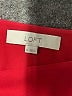 Ann Taylor LOFT 100% Polyester Red Sleeveless Blouse Size XL - photo 7