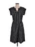 Calvin Klein Stripes Black Casual Dress Size 4 - photo 1