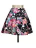Aeropostale Graphic Black Casual Skirt Size XS - photo 2