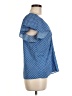 Kate Spade New York Blue Short Sleeve Blouse Size M - photo 4