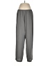 Eileen Fisher 100% Silk Solid Gray Silk Pants Size M - photo 1
