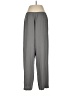 Eileen Fisher 100% Silk Solid Gray Silk Pants Size M - photo 2