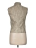 Ci Sono 100% Polyurethane Gray Vest Size M - photo 2