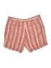 J.Jill Stripes Orange Shorts Size 14 - photo 2