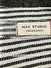 Max Studio 100% Cotton Stripes Gray Casual Dress Size M (estimated) - photo 7