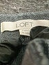Ann Taylor LOFT Chevron-herringbone Gray Dress Pants Size 12 - photo 7