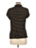 CAbi Stripes Gold Short Sleeve Turtleneck Size M - photo 2