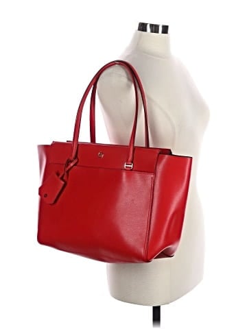 Tory Burch Leather Tote (view 2)