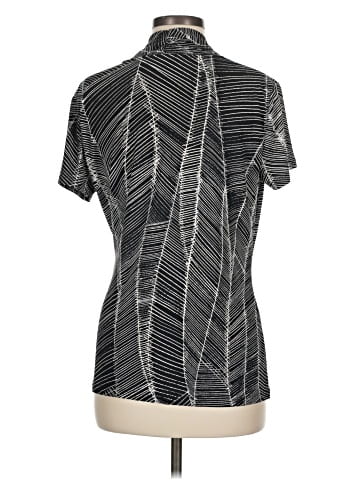 DKNY Short Sleeve Blouse (view 2)