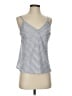 Intimately by Free People 100% Polyester Silver Tank Top Size S - photo 1