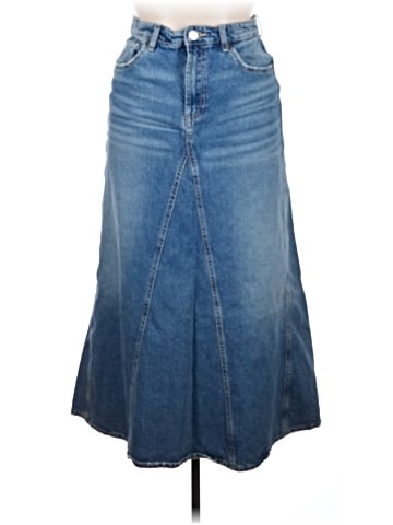Zara Denim Skirt (view 1)