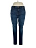 Madewell Solid Blue Jeans Size 35 waist - photo 1