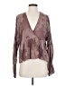 Wilfred Brown Long Sleeve Blouse Size S - photo 1