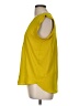 Ann Taylor LOFT 100% Polyester Yellow Sleeveless Blouse Size M - photo 5
